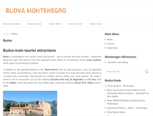 Tablet Screenshot of budva.montenegro-travel-guide.info