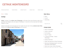 Tablet Screenshot of cetinje.montenegro-travel-guide.info